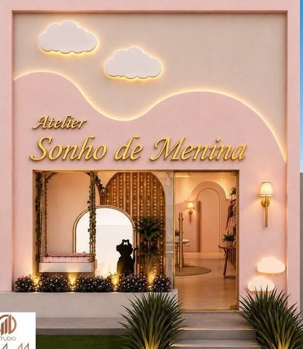 Fachada do Ateliê Sonho de Menina
